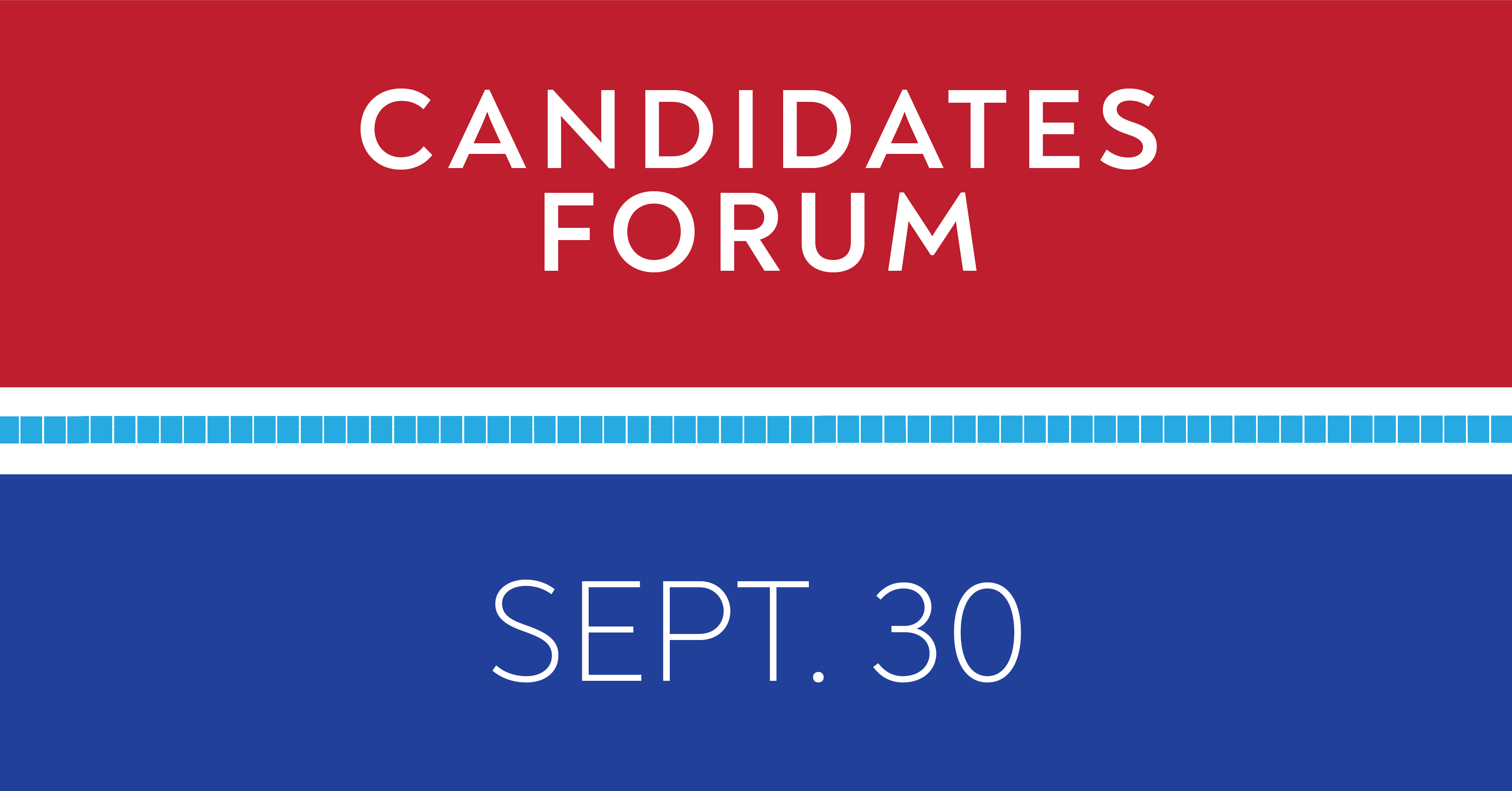 Candidates Forum 2025 September 30