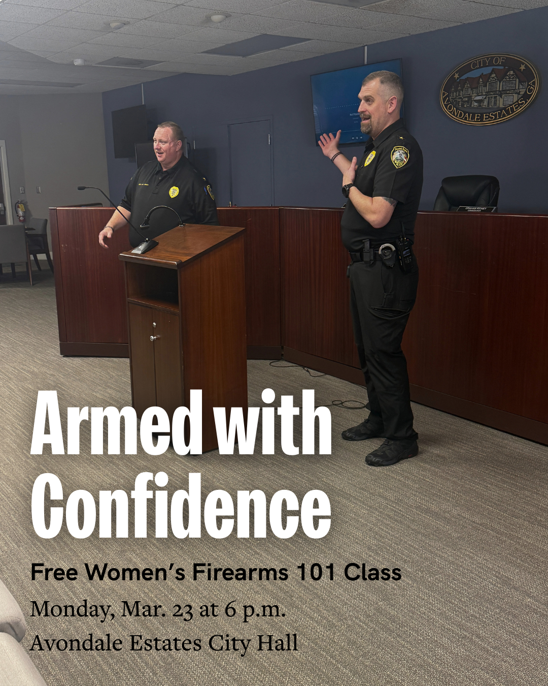 Armed with Confidence